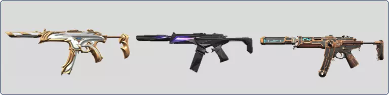 Strafe selections' of Spectre iconic skins