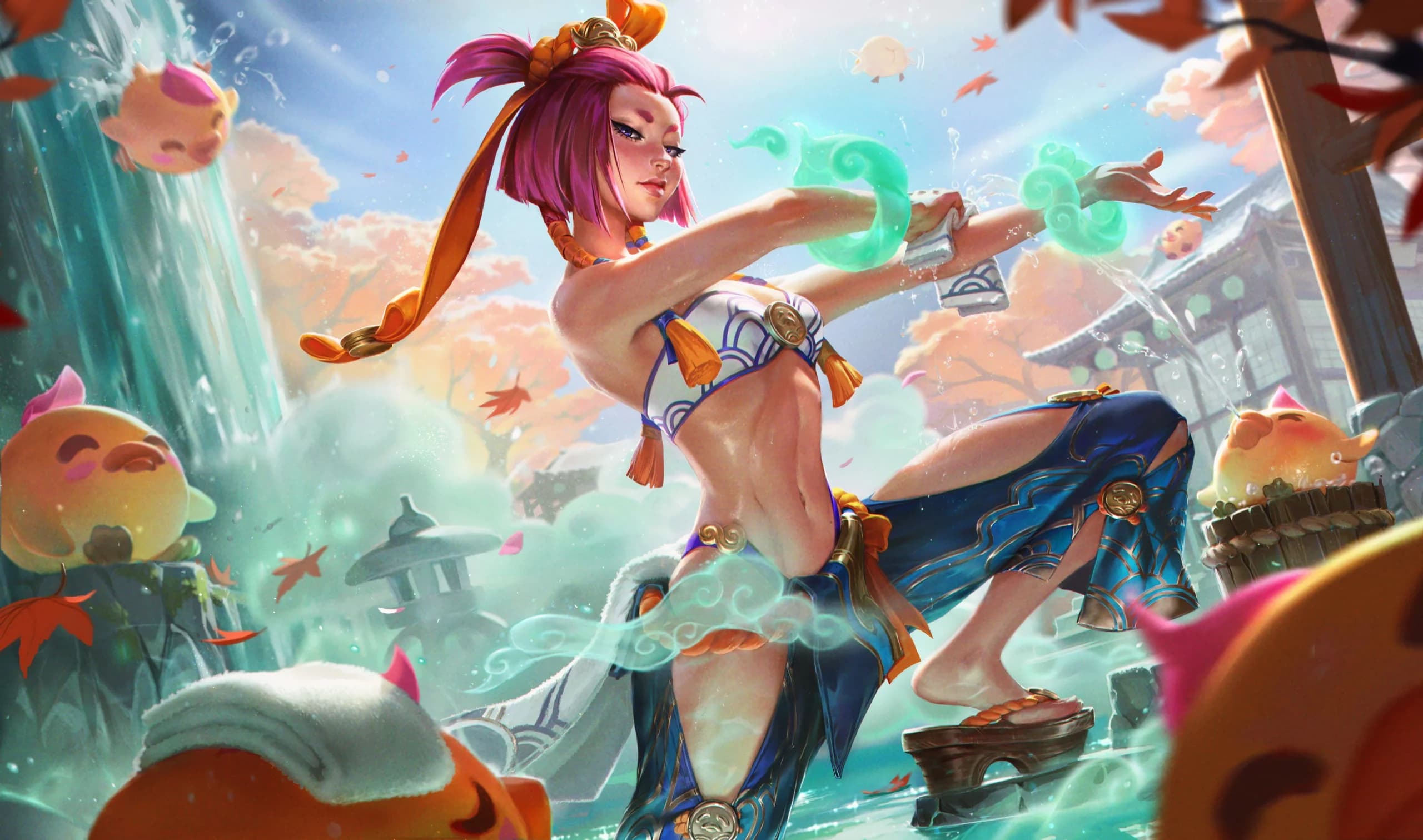 Spirit Blossom Springs Yunara skin
