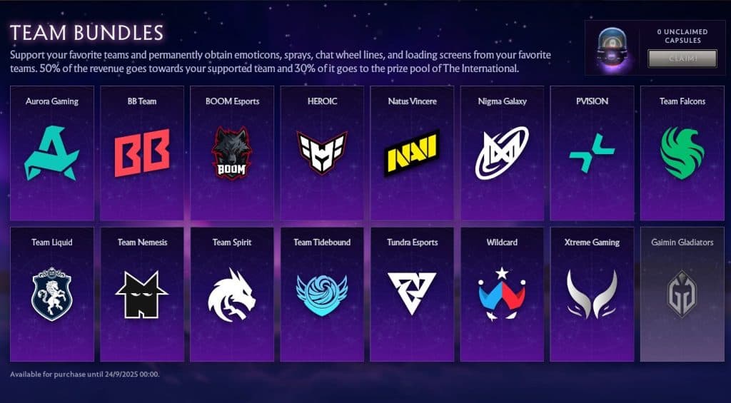 The International 2025 seems to be cracking down on betting sites.