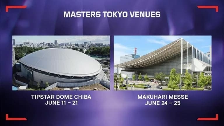 Masters Tokyo Venues
