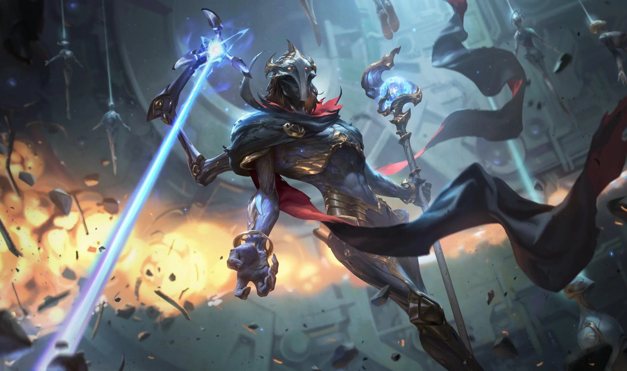 vitkor new splash art following his rework in league of legends