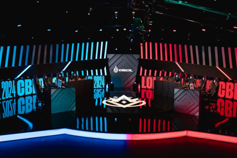 w7m tried to enter the CBLOL in 2024, but abandoned the project. (Credit: CBLOL/Riot Games)