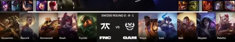 Worlds 2023 Swiss Stage Day 2: Civil War