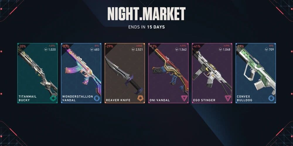 VALORANT Night Market Returns July 16 Complete List Of Skins valorant-night-market-returns-july-16-complete-list-of-skins