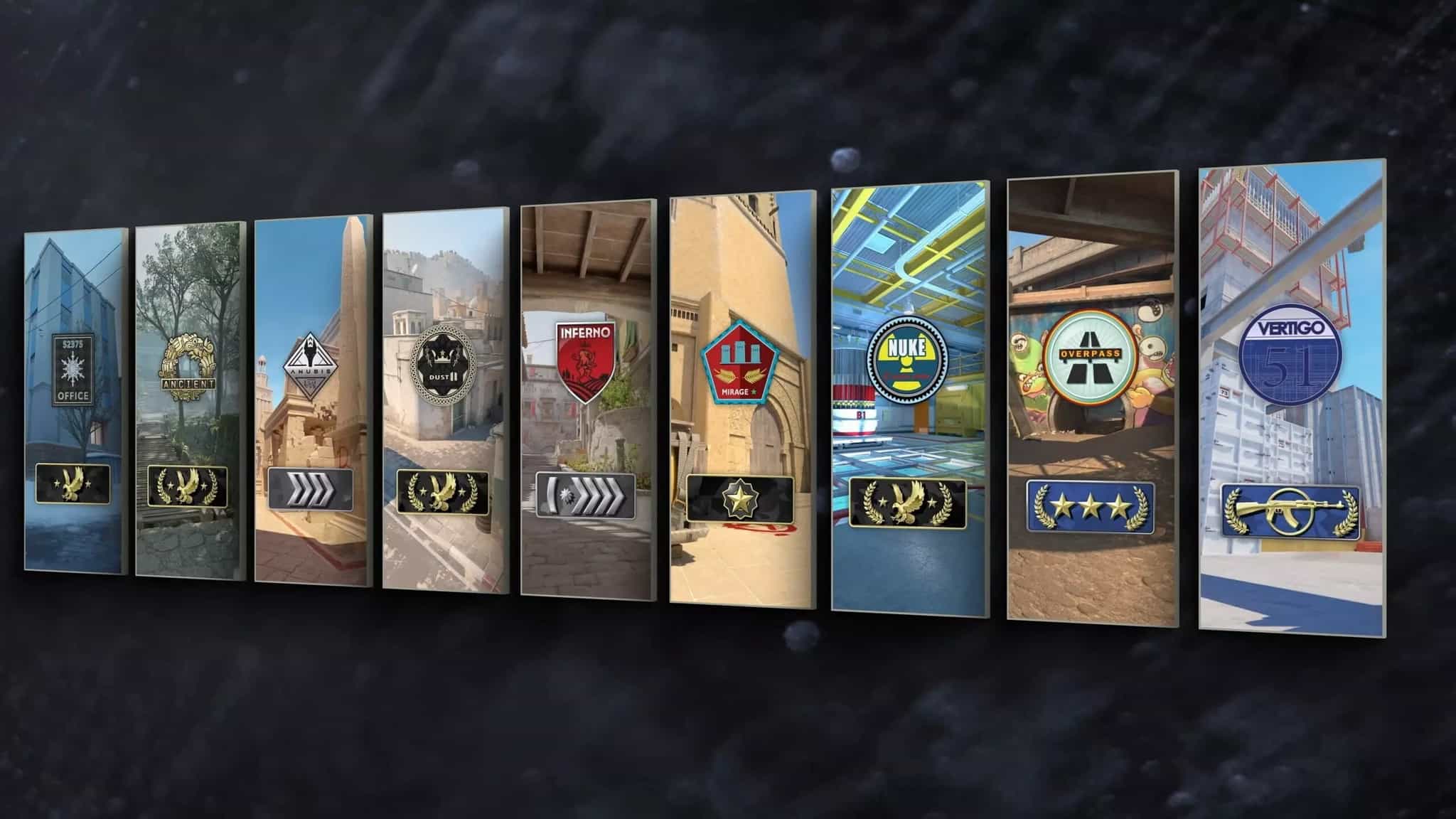 Lista completa de Mapas de CS2: Casual, Deathmatch, Wingman e Corrida ...