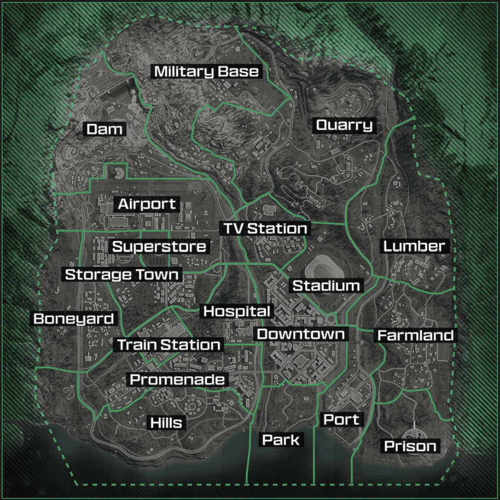 Cod Vandarsk Call of Duty Verdansk Map - Navigating Your Way to Victory