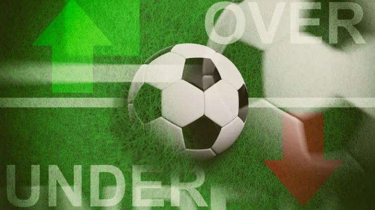 Sports betting over and under