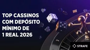 Melhores cassinos de 1 real no Brasil em 2026 - Guia atualizado