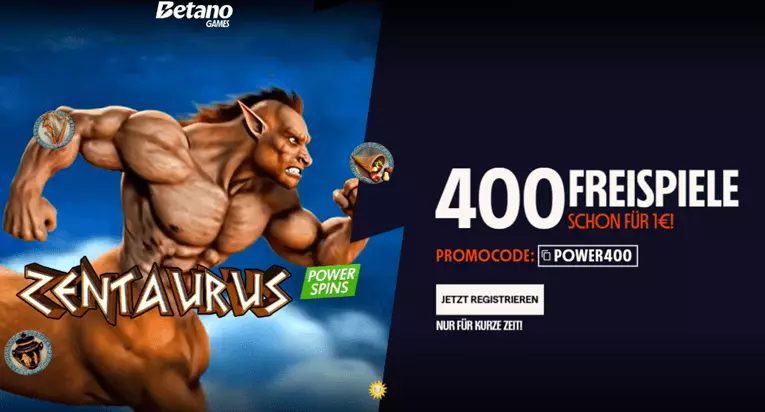 Betano 400 Freispiele
