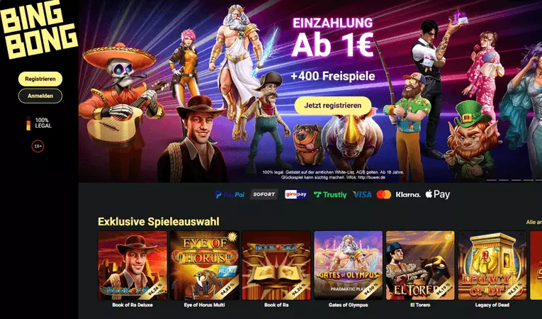 Bingbong 100 freispiele