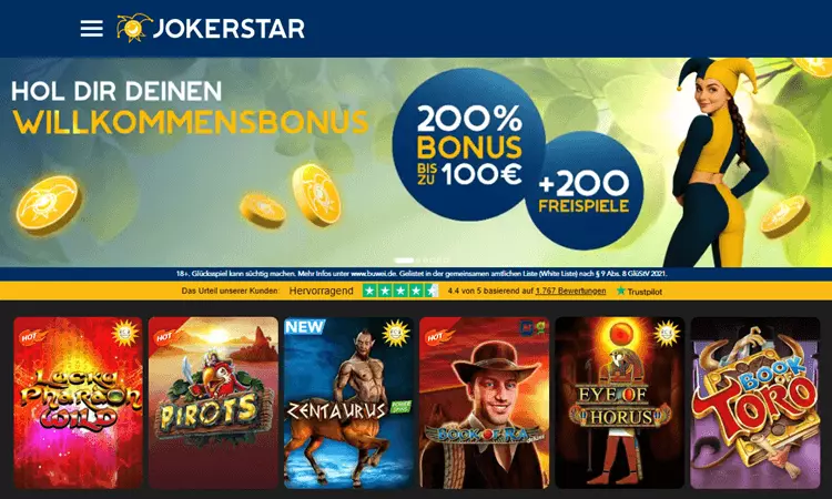 Jokerstar 100 freispiele