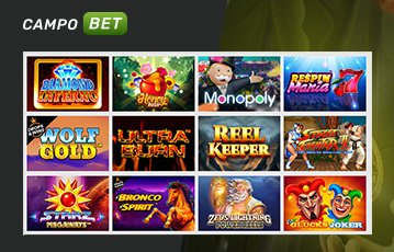 SelecciÃ³n de juegos de tragamonedas del Casino Campobet