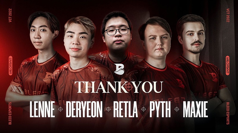 Bleed sScary: Bleed Valorant Round out their Squad with Xerxia's sScary