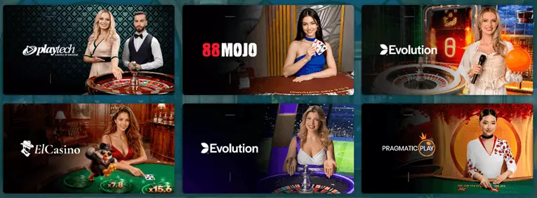 22bet live casino