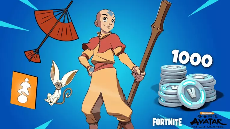 Avatar The Last Airbender fortnite