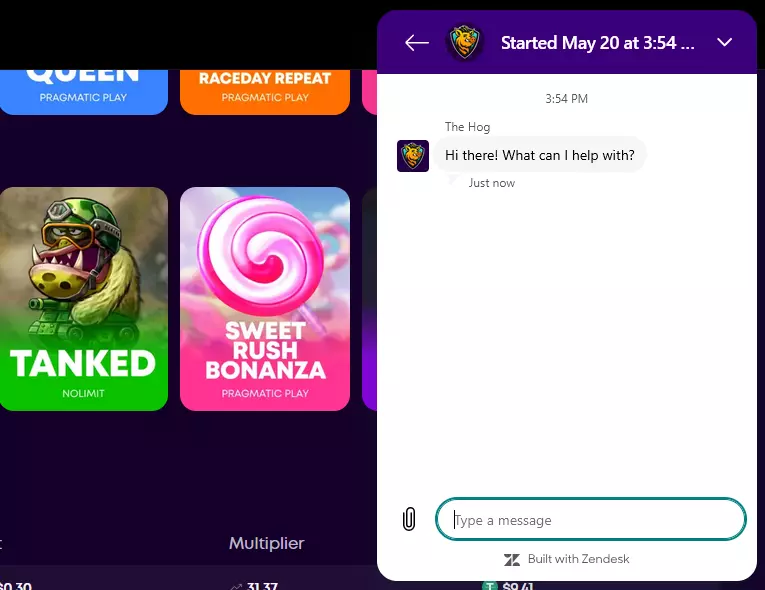 BetHog support