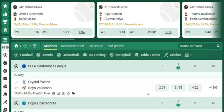 Betwinner sport