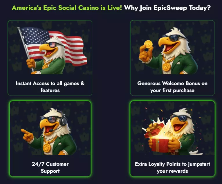 Epic Sweeps social casino