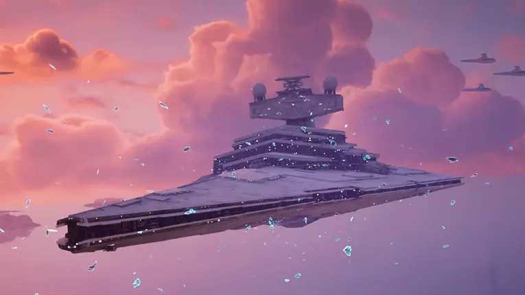 IQ to survive the Fortnite Star Destroyer