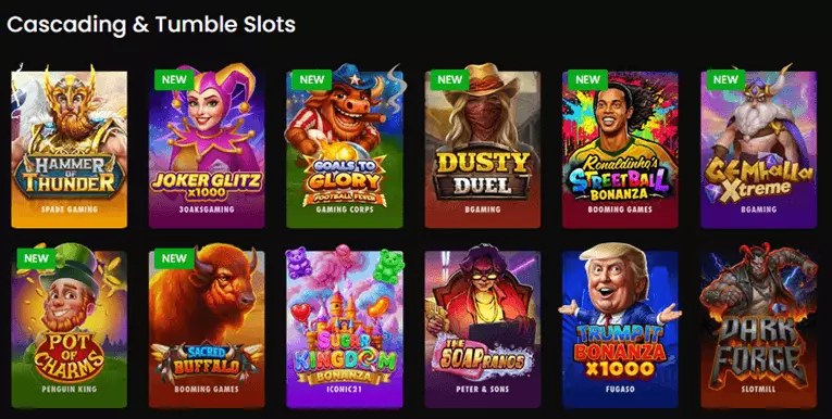 Megabonanza cascading slots
