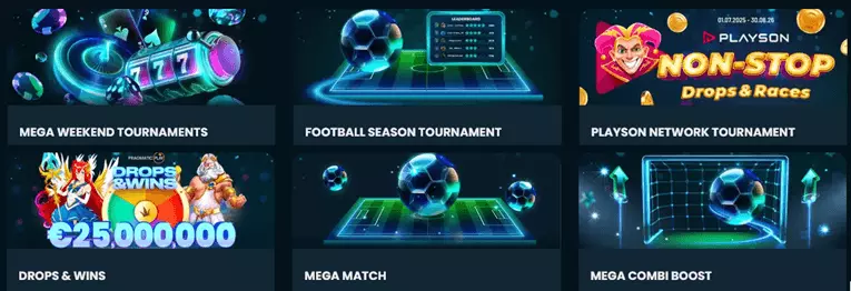 Megadice promos