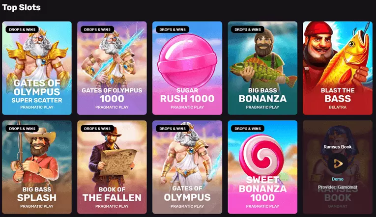 Playbet.io slots