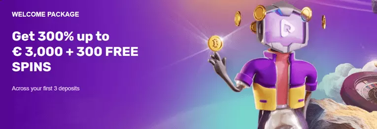 Playbet.io welcome bonus