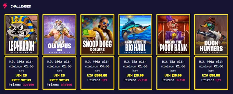 Punkz challenges