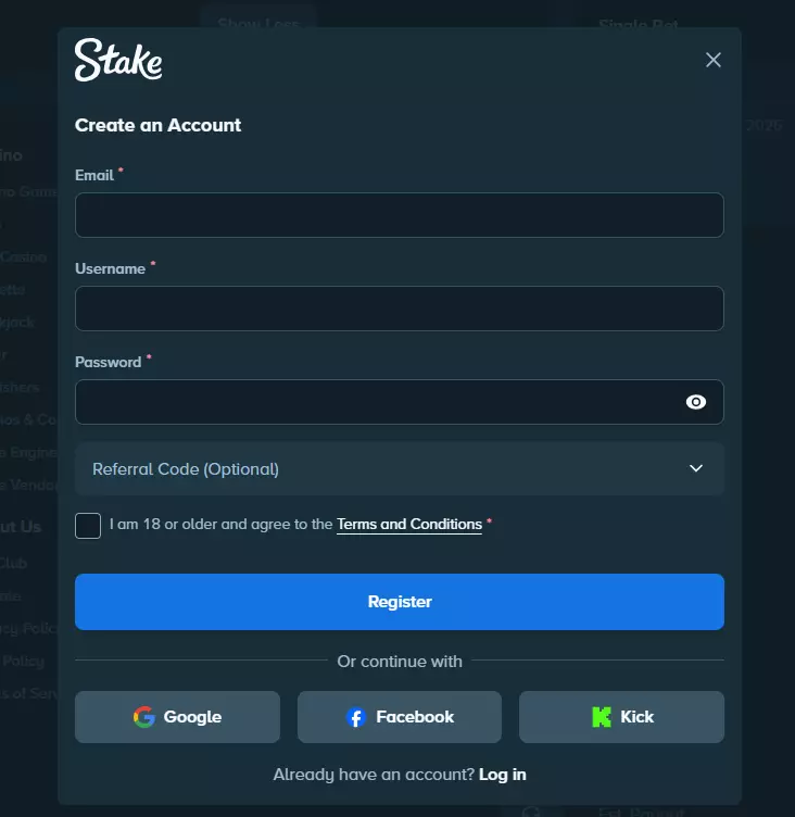 Register Stake.us