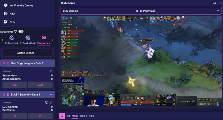 Rizzio Live esports