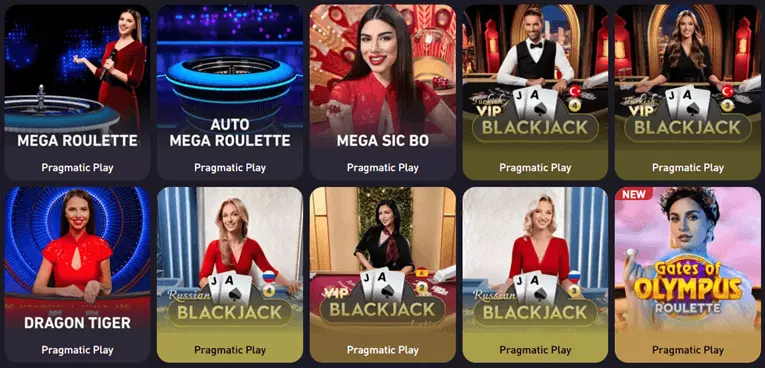 Rocketpot.io Live Casino
