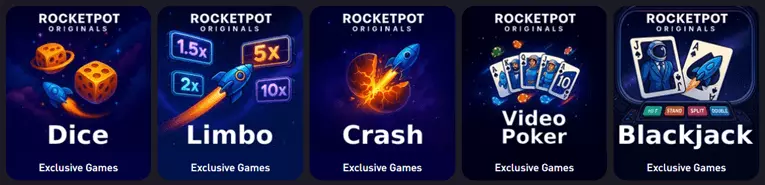 Rocketpot.io Originals