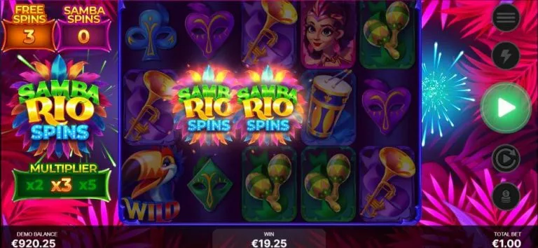 Samba Rio Spins slot