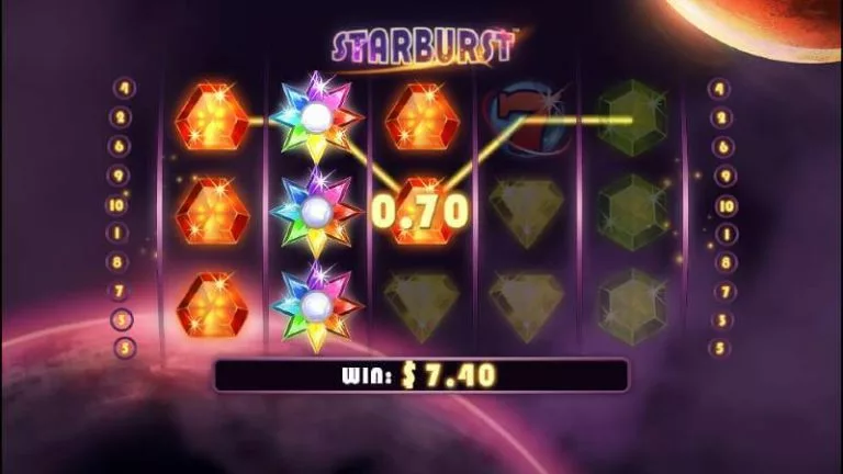 Starburst slot