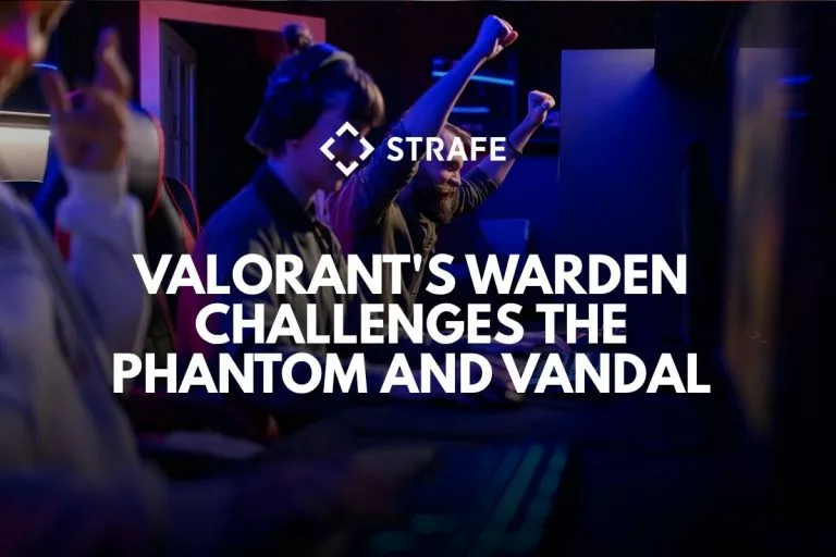 VALORANT's Warden Challenges the Phantom and Vandal