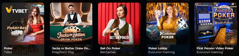 Video Poker CryptoRoyal