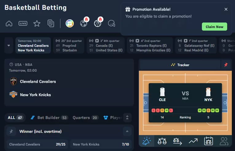 acebet live bettimg