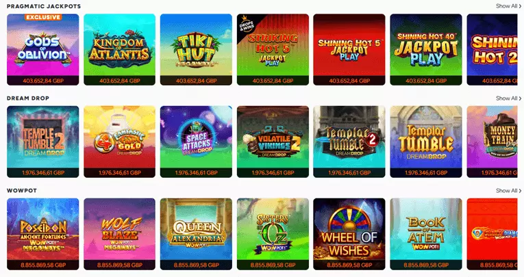 betsson jackpots