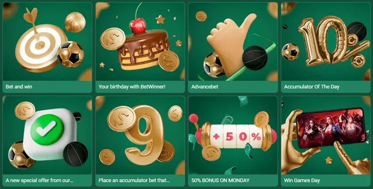 betwinner bonuses