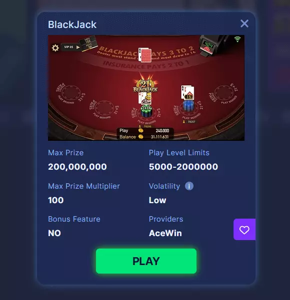 dara casino tables
