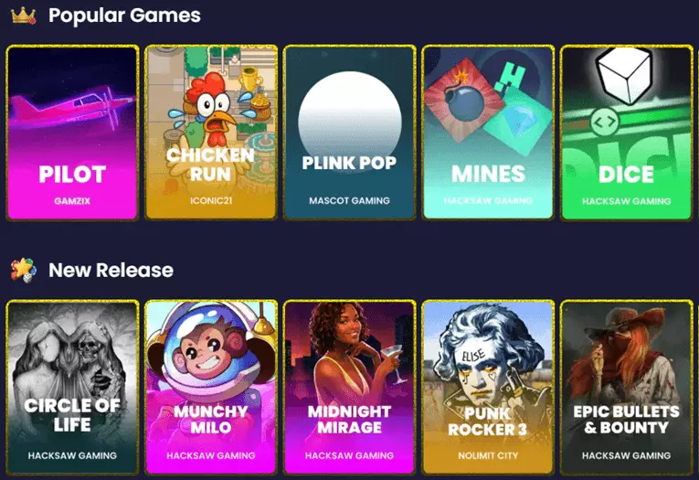 dimesweeps games