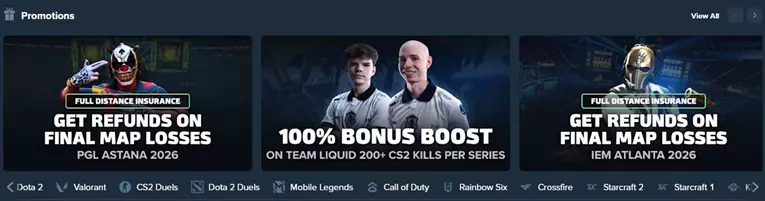 esports promos
