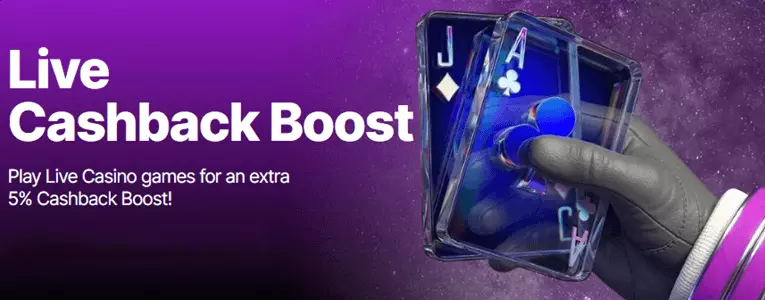 Live Cashback Boost