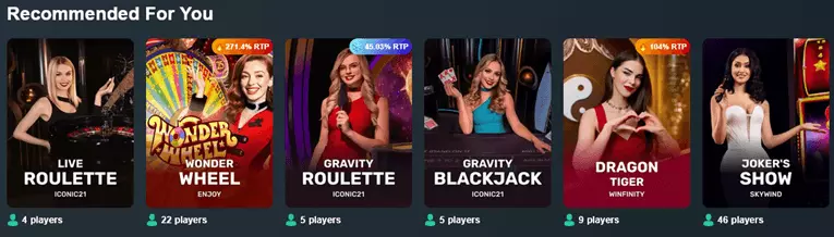 live casino vave