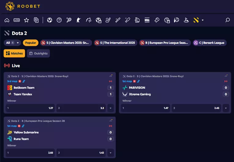 roobet dota 2