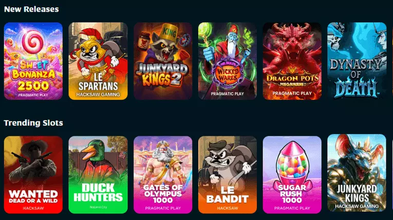 spartans slots