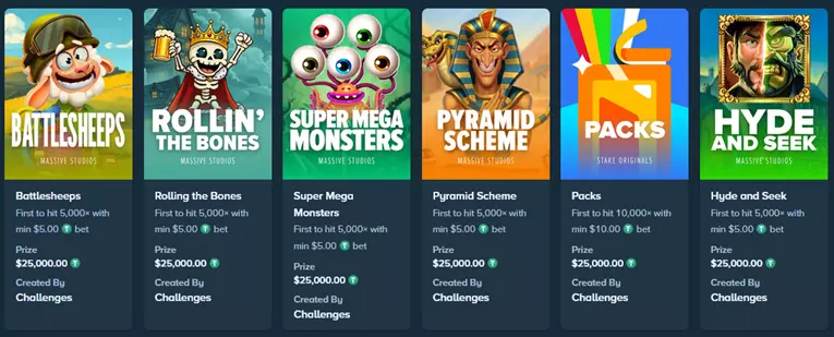 stake challenges