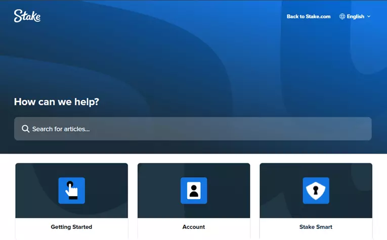 stake.com help center