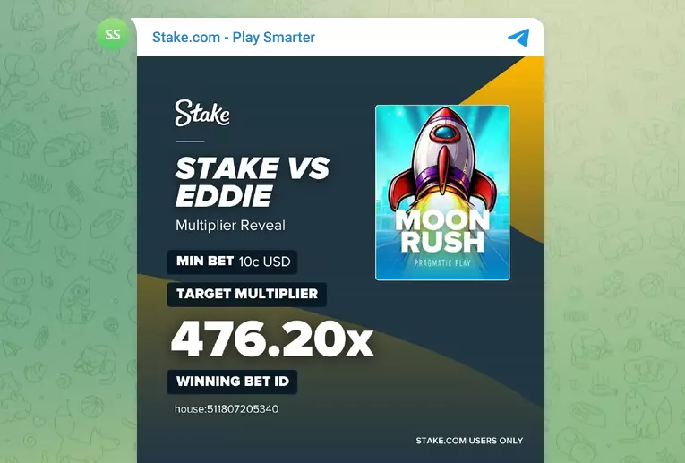 Stake Telegram channel