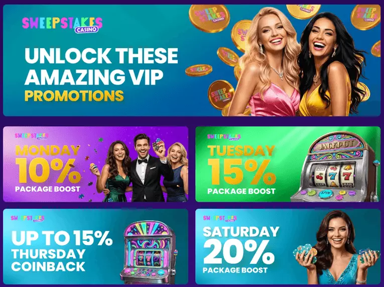sweepstakes casino promo